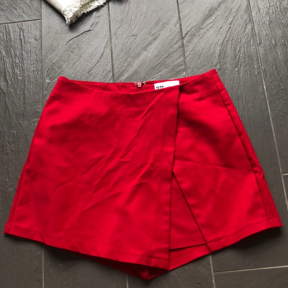 Red shorts